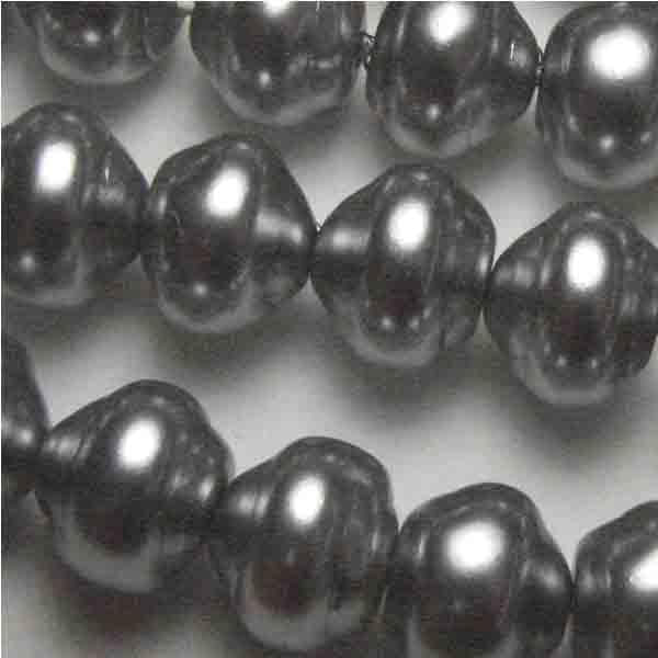 Light Gray 10MM Baroque Pearl