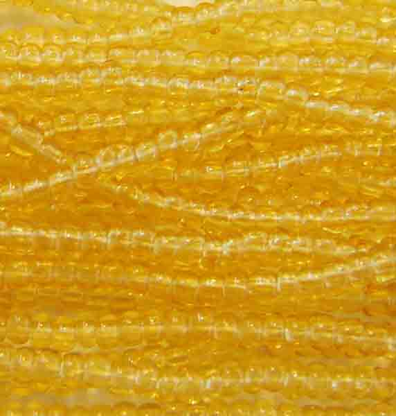 Light Topaz 11/0 Seed Bead