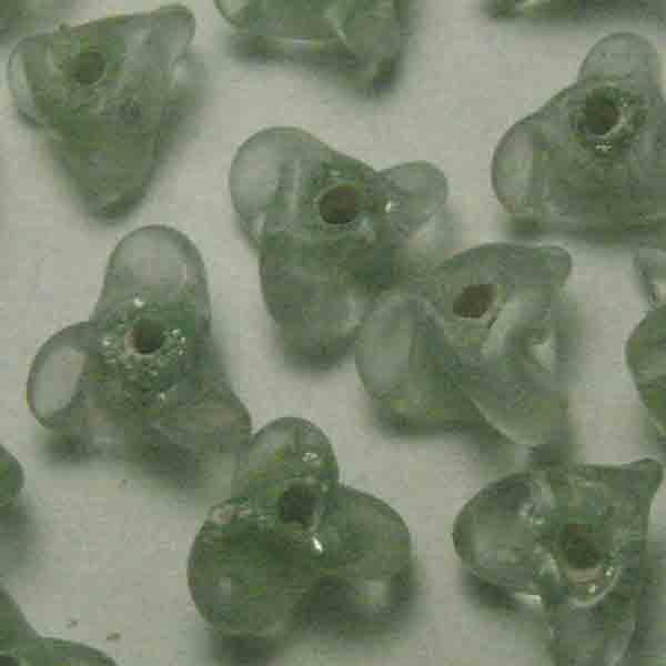 Lime Lined Crystal 6X9MM Rondelle Spin Bead