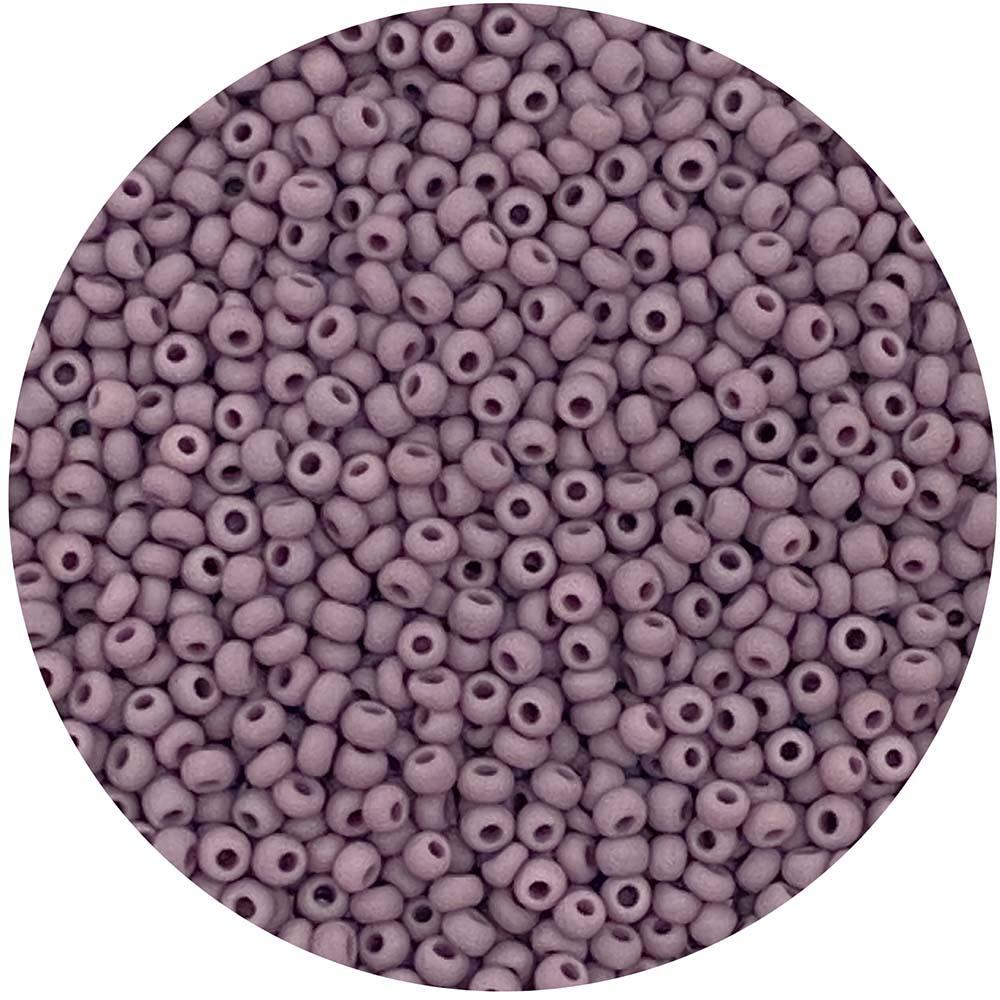 Matte Lavender 11/0 Seed Bead