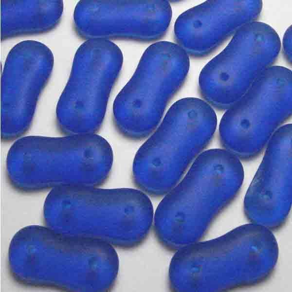 Matte Sapphire 16MM 2 Hole Spacer