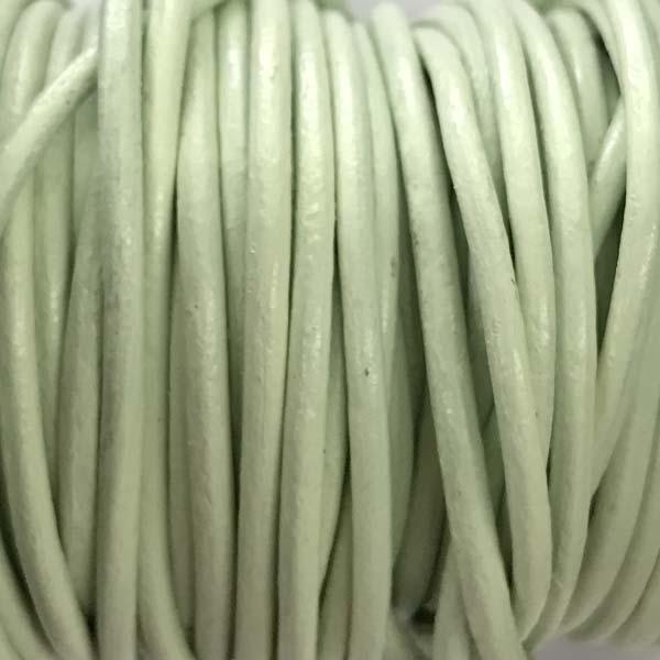 Mint 2MM Leather Cord