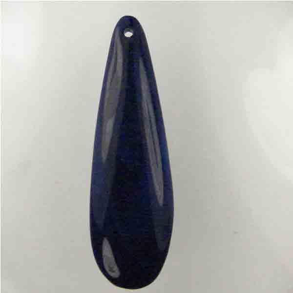 Navy Flattened 39X12MM Tear