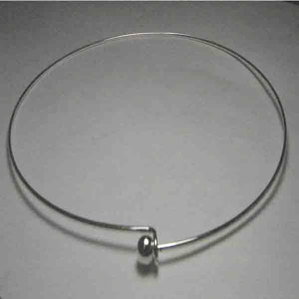 Nickel Silver 15.5 Inch Necklace Wire Choker