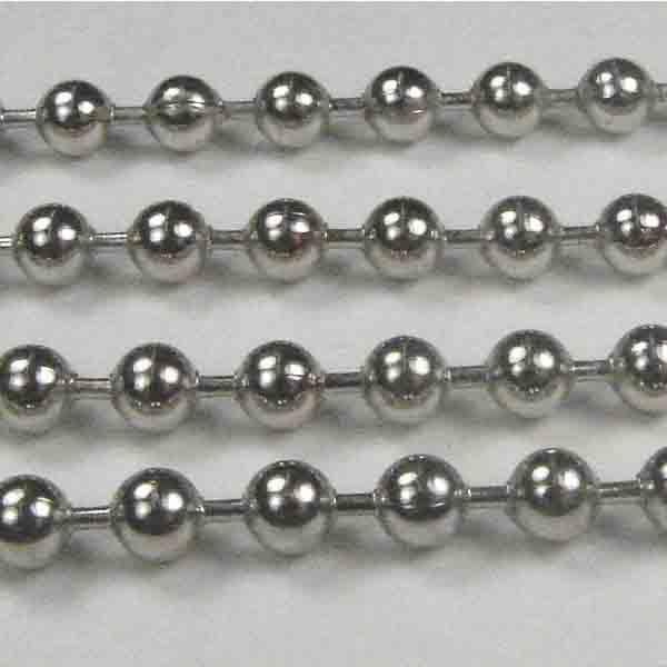 Nickel Silver 2.4MM Ball Chain
