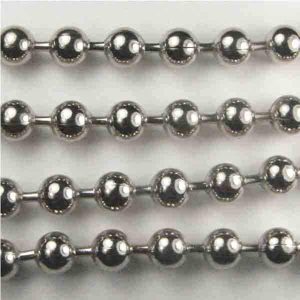 Nickel Silver 6MM  Ball Chain
