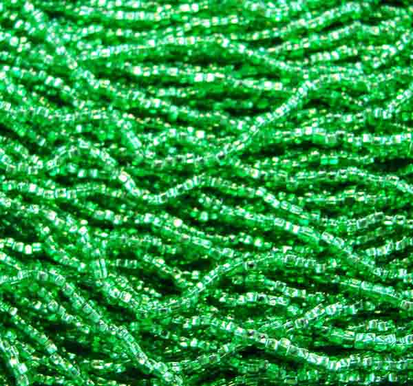 Peridot Silver Lined 11/0 Seed Bead