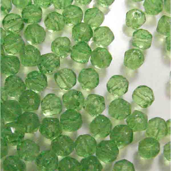 Peridot Vintage 4MM English Cut Ball