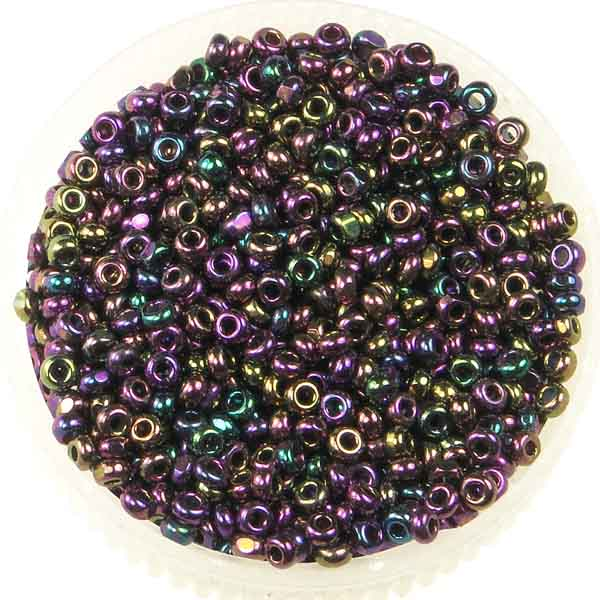 Purple Iris 13/0 True Cut Charlotte Seed Bead