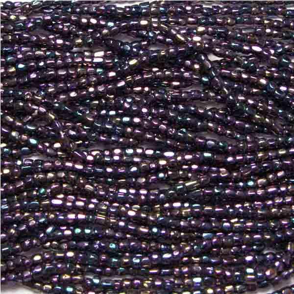 Purple Iris 9/0 3 Cut Seed Bead