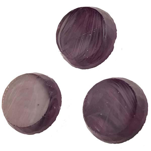 Purple Striated 8MM Flat with Beveled Edge