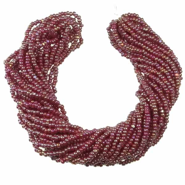 Red Iris 13/0 True Cut Charlotte Seed Bead