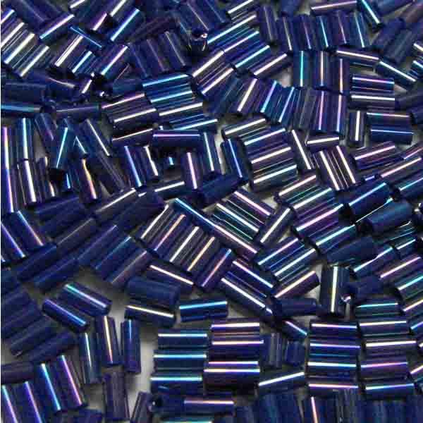 Royal AB Sz 2 4.5x2MM Bugle Bead