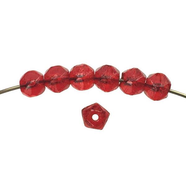 Ruby Vintage 4MM English Cut Ball