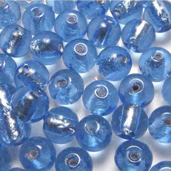 Sapphire Ball 8MM With Silver Foil