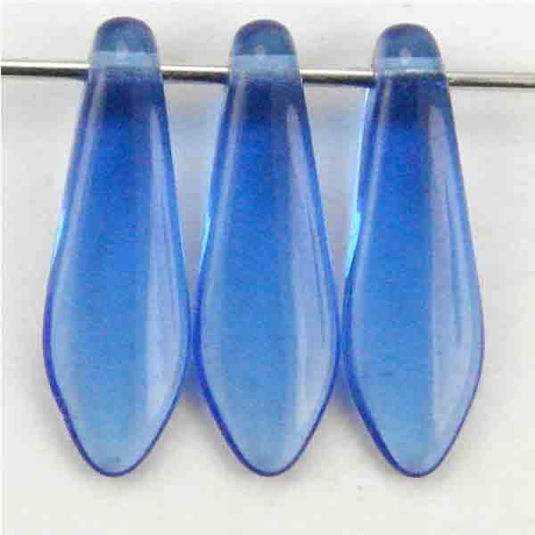 Sapphire Dagger 15X5 Dagger Pendant