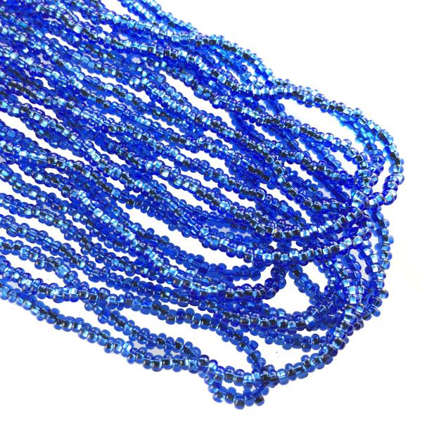 Sapphire Silver Lined 11/0 Seed Bead