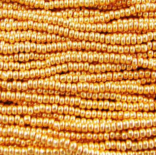 Seed Bead 11/0 Gold