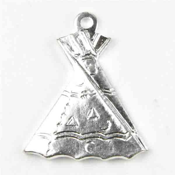 Silver Plate 15x14MM Tepee