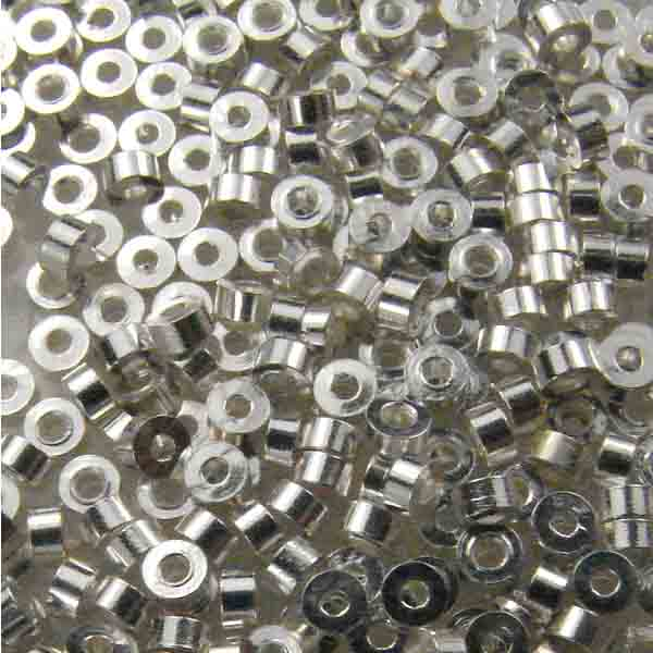 Silver Plate 1MM Barrel Crimp