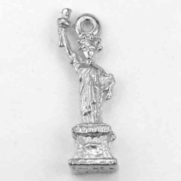 Silver Plate 28x9 Statue of Liberty 3_D