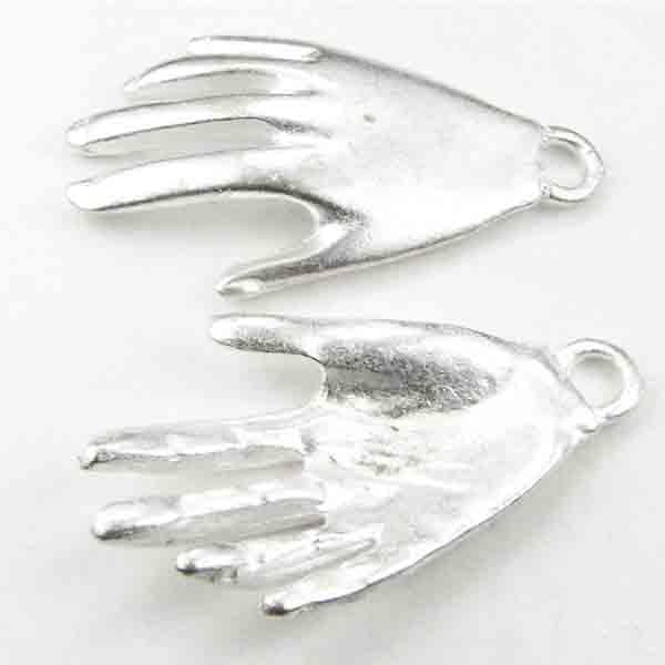 Silver Plate 29x16MM Right Hand