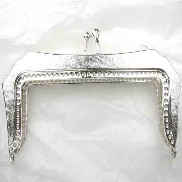 Silver Plate 3.5 Inch Handbag Purse Frame