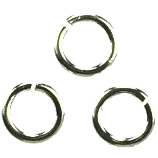 Silver Plate 3.7MM 23 Gauge Jump Ring