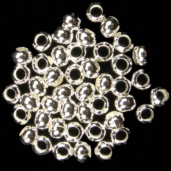 Silver Plate 6/0 Metal Seed Bead