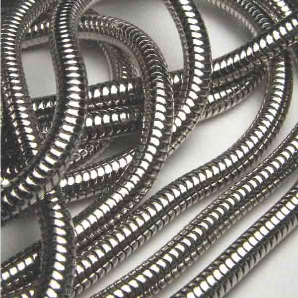 Silver Plate Snake Chain 4MM