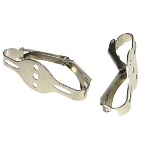 Silver Scarf Clip 40X13MM