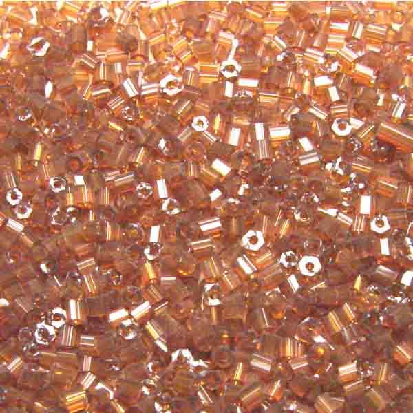 Smoke Topaz 12/0 (1.5MM) Bugle Tube