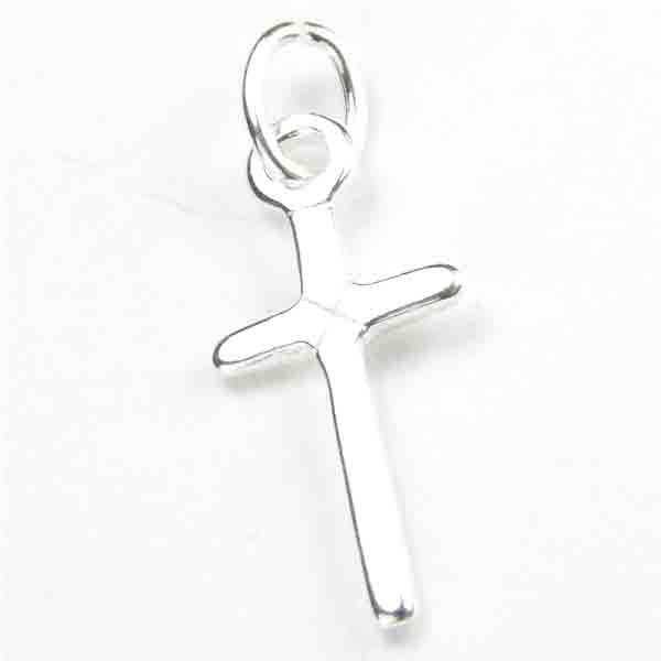 Sterling Silver 17.5x10MM Cross
