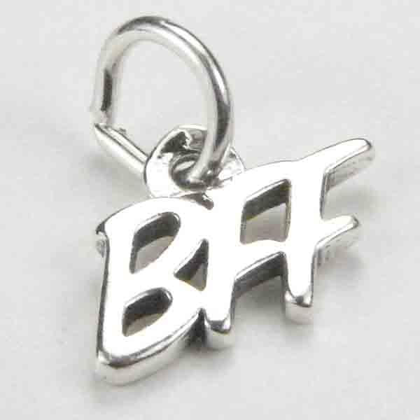 Sterling Silver BFF 11mm Text