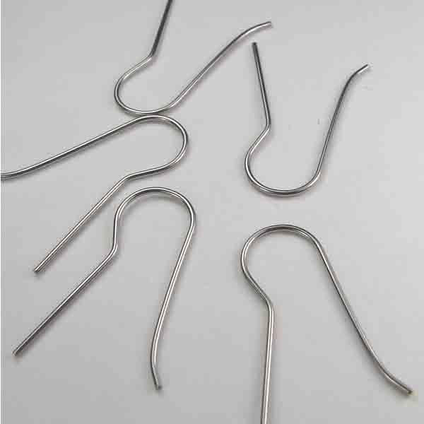 Ear Wire Components Surgical Straight French Ear Wire
