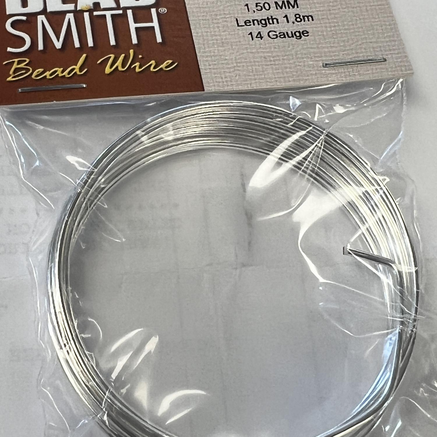 The Bead Smith 14 Gauge Silver Wire With Copper Core