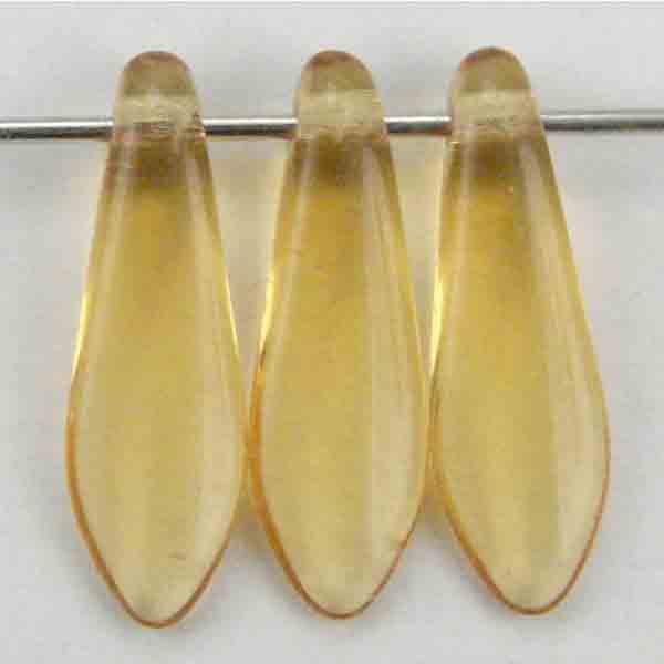 Topaz 15X5 Dagger Pendant