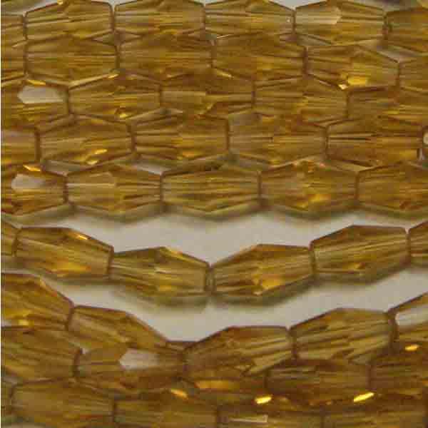 Topaz Cut 8x4MM Bicone