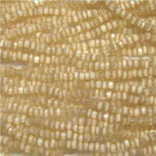 Topaz Satin 9/0 3 Cut Seed Bead