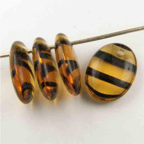 Topaz Tortise 11x8.5MM Flat Oval
