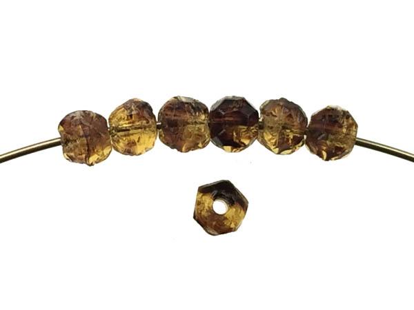 Tortoise Vintage 4MM English Cut Ball