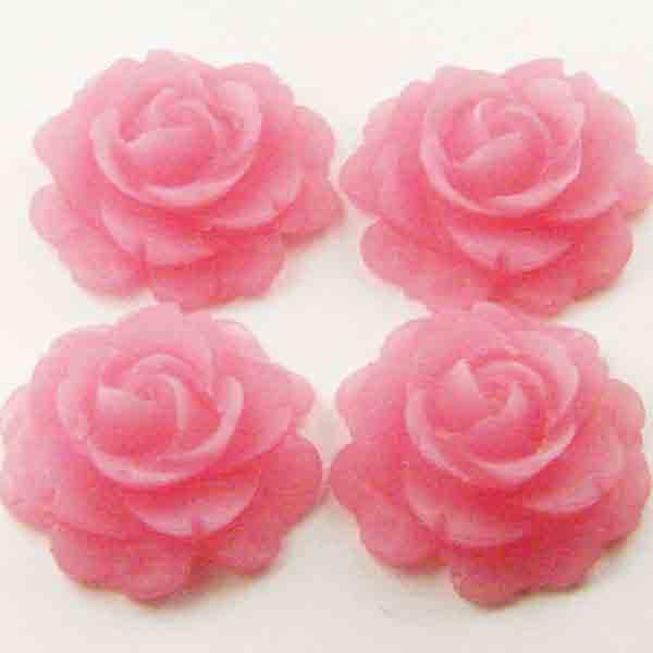 Translucent Pink 15MM Acrylic Rose