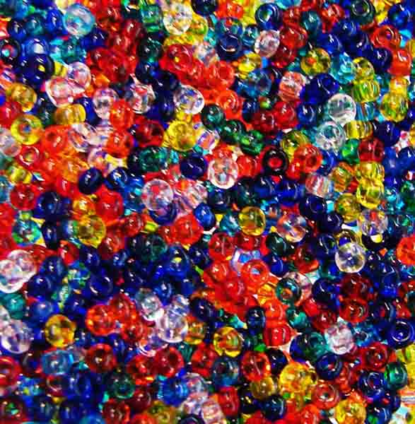 Transparent Mix 11/0 Seed Bead