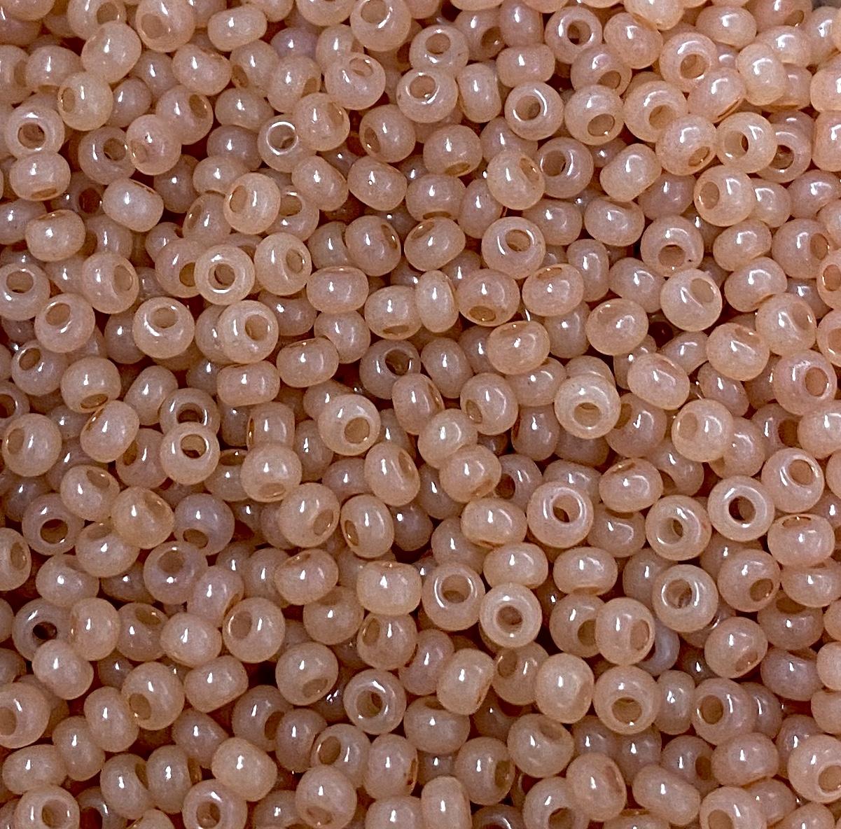 Wheat Opal 8/0 Seed Bead