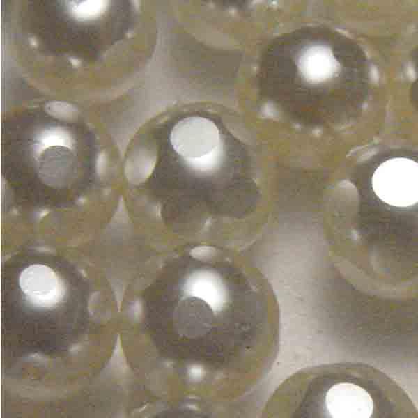 White 6MM Pearl with Spots