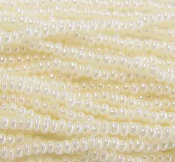 White Pearl 11/0 Seed Bead