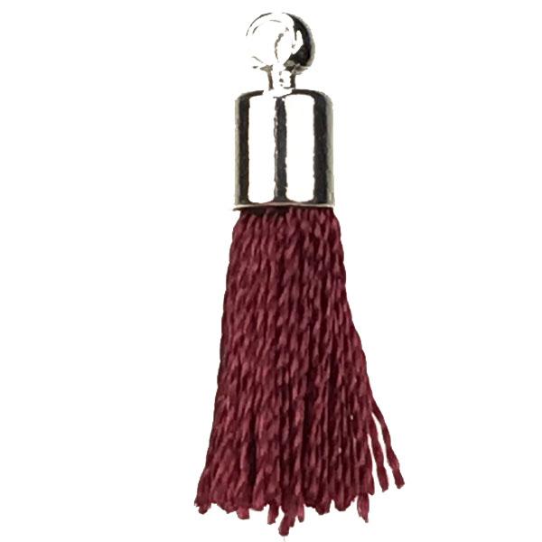 Wine With Silver Plate 17MM Tassel
