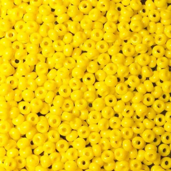 Yellow 11/0 Seed Bead