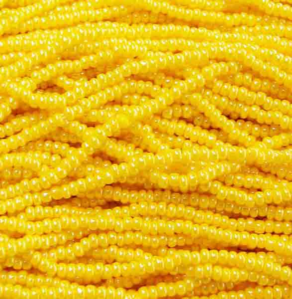 Yellow Pearl 11/0 Seed Bead